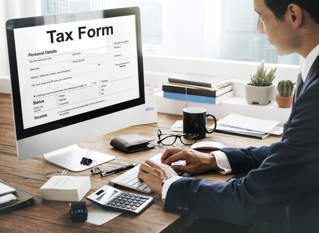 tax credits claim return deduction refund concept min